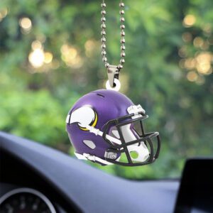 Minnesota Vikings Custom Shape 2-sided Acrylic Car Ornament GOM1334