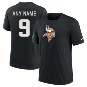 Minnesota Vikings Personalized NFL Crucial Catch Intercept Cancer 2024 Performance Unisex Shirt