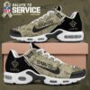 New Orleans Saints NFL Camo 2024 Salute to Service Custom Name Air Max Plus TN Shoes AWM1055