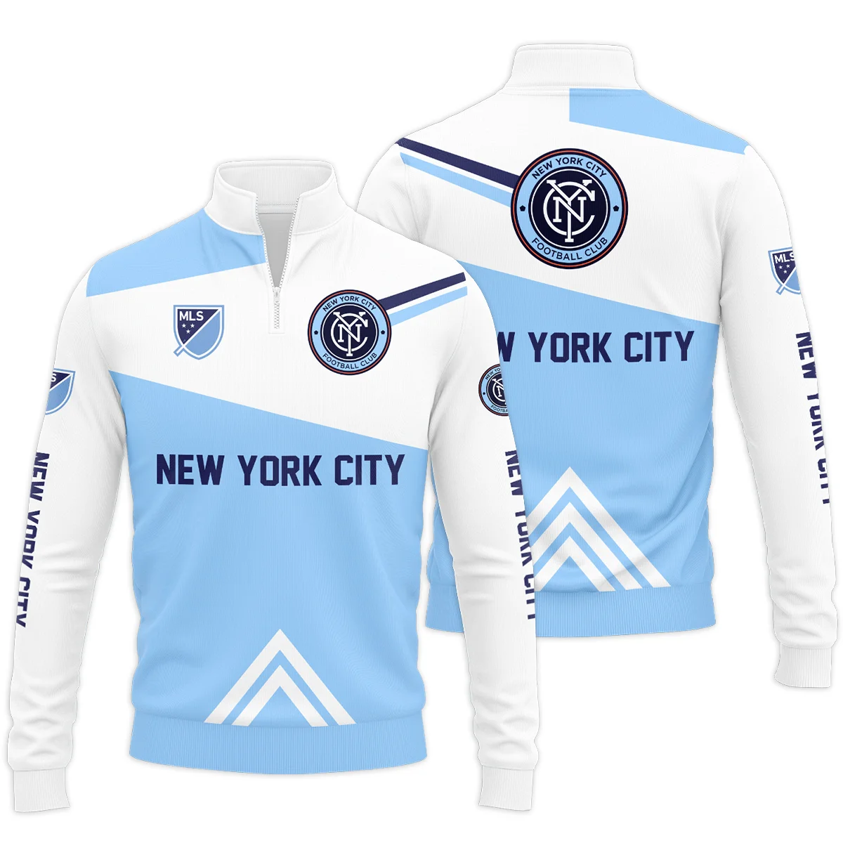 New York City MLS Quarter Zip Jacket LQZ1118