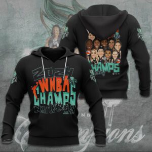 New York Liberty 3D Unisex Hoodie GNC1148