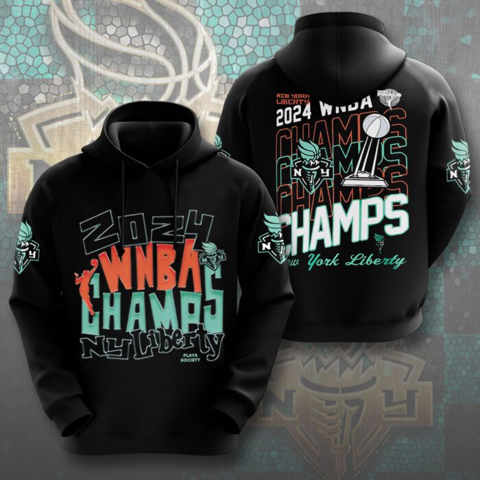 New York Liberty 3D Unisex Hoodie GNC1152