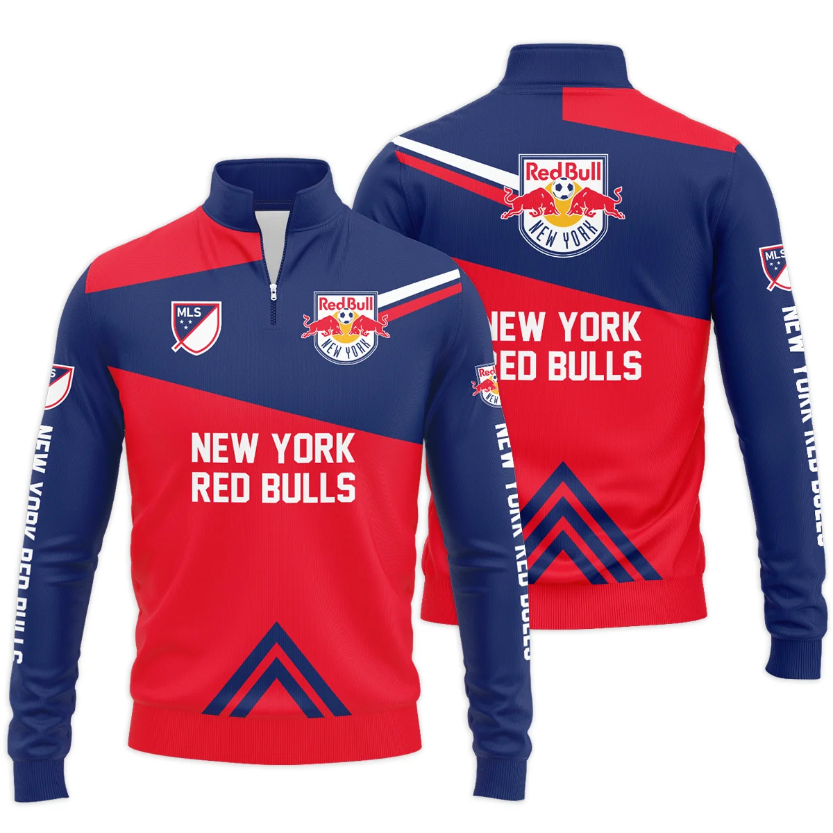 New York Red Bulls MLS Quarter Zip Jacket LQZ1119