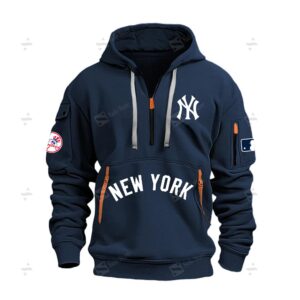 New York Yankees 2024 World Series Quarter Zip Hoodie WSC1006