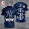 New York Yankees 3D Unisex T-Shirt GNC1054