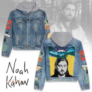 Noah Kahan Hooded Denim Jacket LDN1097