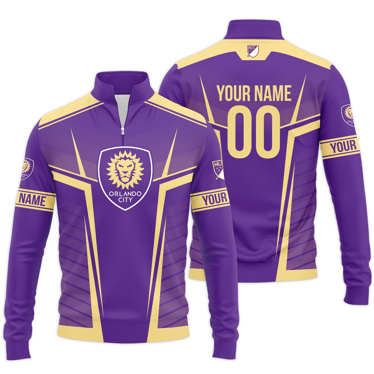 Orlando City MLS Quarter Zip Jacket LQZ1075