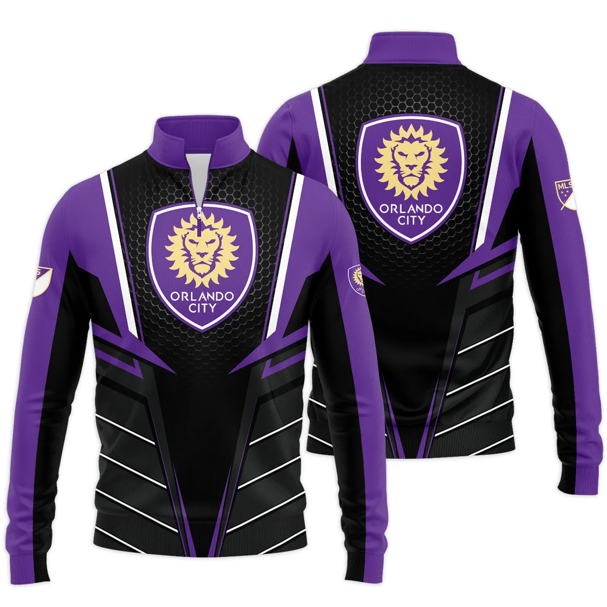 Orlando City MLS Quarter Zip Jacket LQZ1088