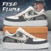Peso Pluma Grey Air Force 1 Shoes AF1 Limited Sneakers