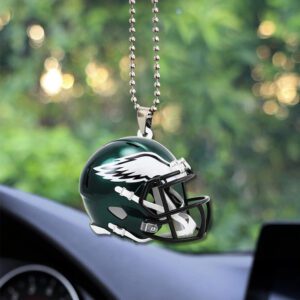 Philadelphia Eagles Custom Shape 2-sided Acrylic Car Ornament GOM1335