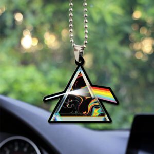 Pink Floyd Custom Shape 2-sided Acrylic Car Ornament GOM1193