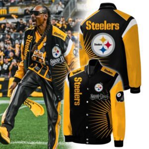 Pittsburgh Steelers Snoop Dogg Baseball Jacket