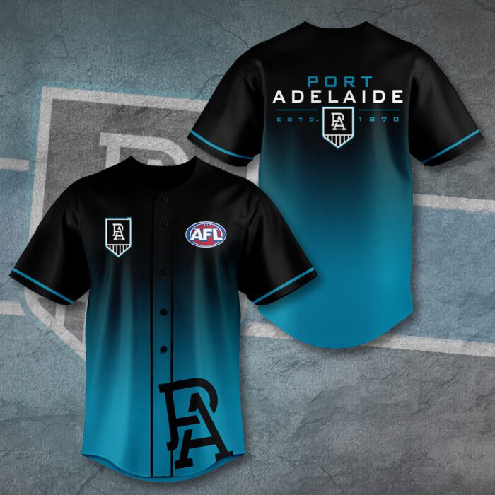 Port Adelaide FC Baseball Jersey