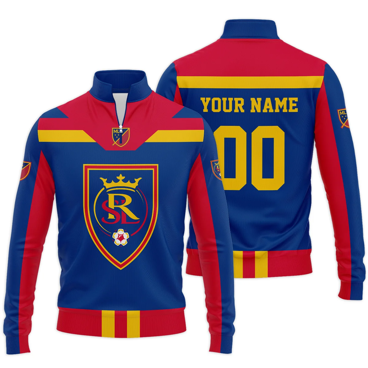 Real Salt Lake MLS Quarter Zip Jacket LQZ1127