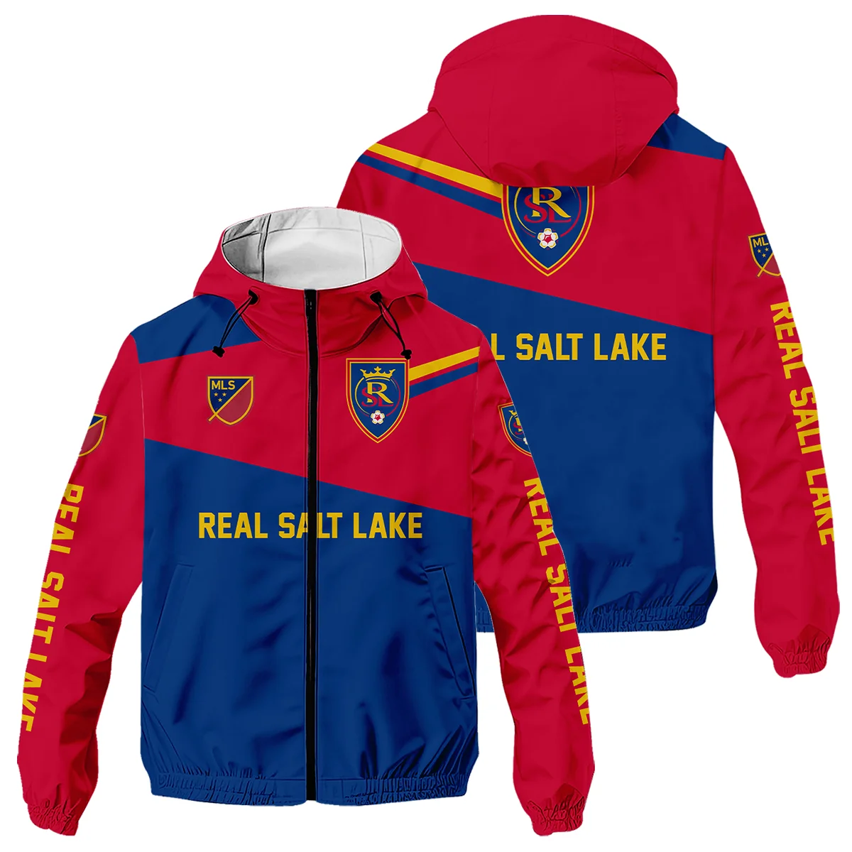 Real Salt Lake MLS Windbreaker Outdoor Jacket