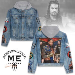 Roman Reigns Hooded Denim Jacket LDN1123