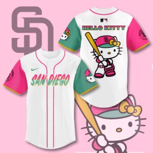 San Diego Padres x Hello Kitty Baseball Jersey