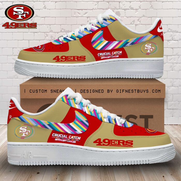 San Francisco 49ers Air Force 1 Sneaker GNC1123