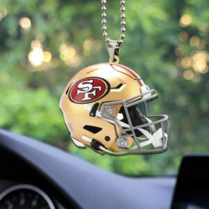 San Francisco 49ers Custom Shape 2-sided Acrylic Car Ornament GOM1395