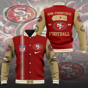 San Francisco 49ers Varsity Jacket Baseball Jacket GNC1008