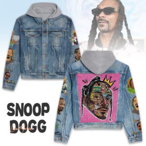 Snoop Dogg Hooded Denim Jacket LDN1134