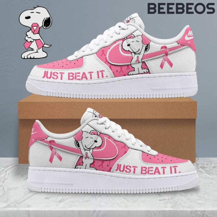 Snoopy Just Beat It Air Force 1 Shoes AF1 Limited Sneakers