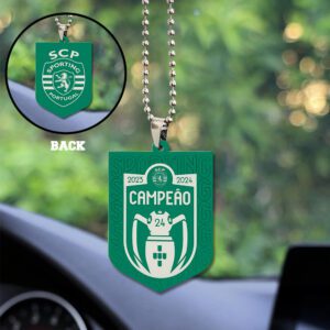 Sporting CP Custom Shape 2-sided Acrylic Car Ornament GOM1239