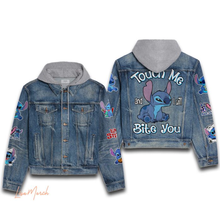 Stitch Hooded Denim Jacket LDN1136