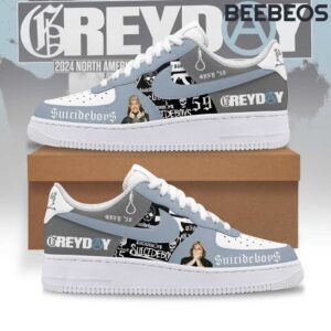 Suicideboys Grey Day Tour Air Force 1 Shoes AF1 Limited Sneakers