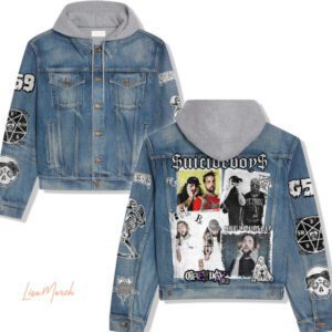 Suicideboys Hooded Denim Jacket LDN1124