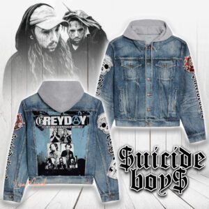 Suicideboys Hooded Denim Jacket LDN1126