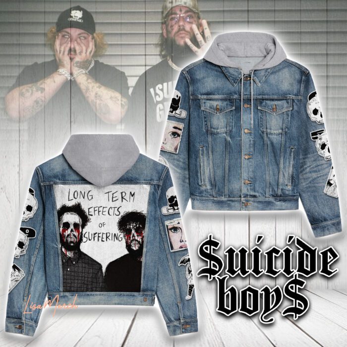 Suicideboys Hooded Denim Jacket LDN1127