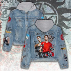 Supernatural Women's Denim Hood Jacket GDN126