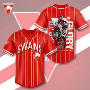 Sydney Swans Baseball Jersey