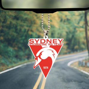 Sydney Swans Custom Shape 2-sided Acrylic Car Ornament GOM1251