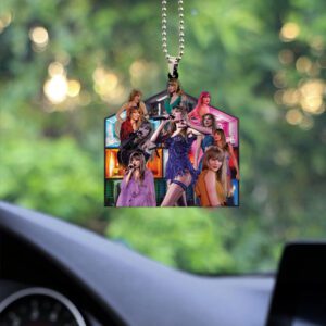 Taylor Swift Custom Shape 2-sided Acrylic Car Ornament GOM1319