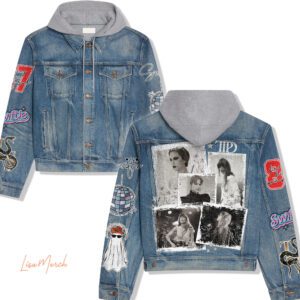 Taylor Swift Hooded Denim Jacket LDN1148