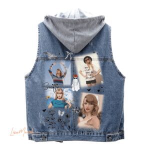 Taylor Swift Hooded Denim Jacket LDN1152