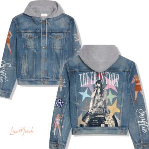 Taylor Swift Hooded Denim Jacket LDN1160