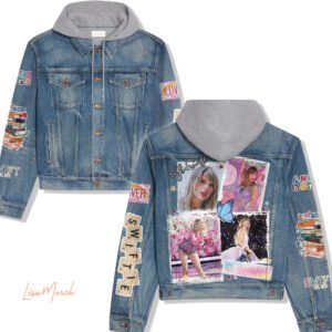 Taylor Swift Hooded Denim Jacket LDN1164