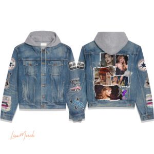 Taylor Swift Hooded Denim Jacket LDN1170