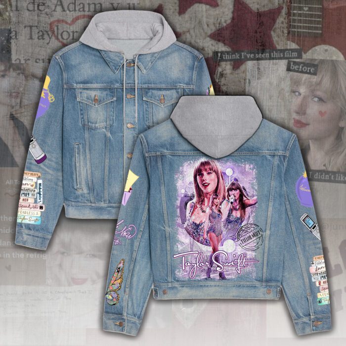 Taylor Swift Women's Denim Hood Jacket GDN113