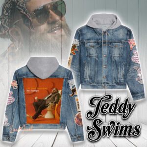 Teddy Swims Hooded Denim Jacket LDN1140