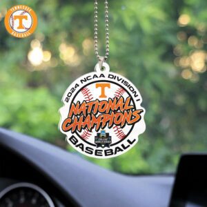 Tennessee Volunteers Baseball Custom Shape 2-sided Acrylic Car Ornament GOM1158