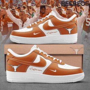 Texas Longhorn Football NCAA Air Force 1 Shoes AF1 Limited Sneakers