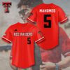 Texas Tech Red Raiders football x Patrick Mahomes Baseball Jersey