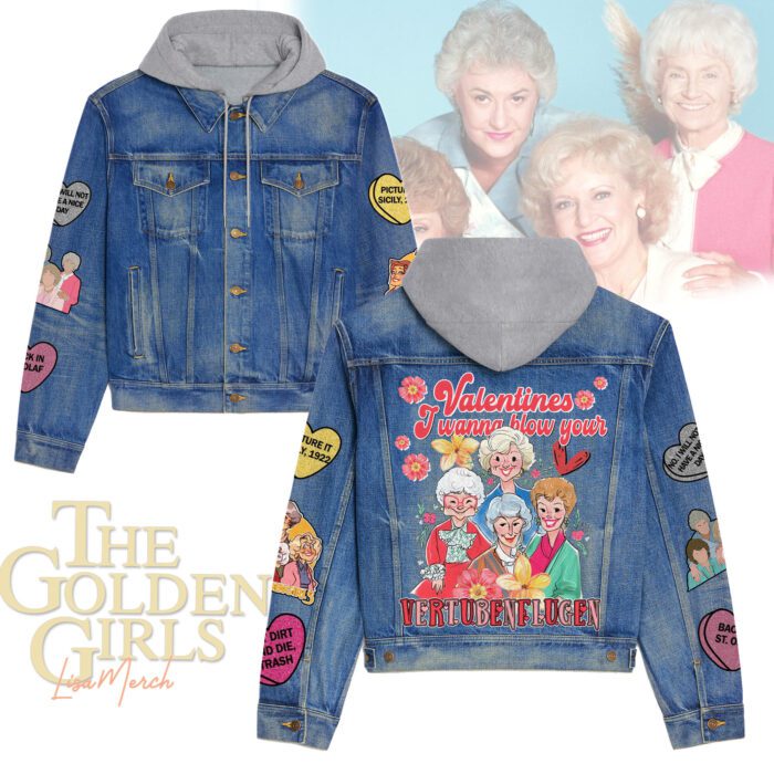 The Golden Girls Hooded Denim Jacket LDN1117