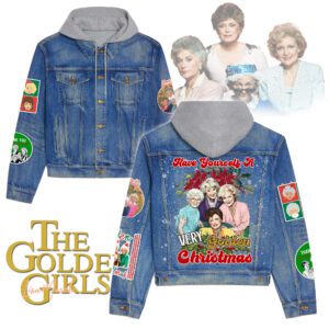 The Golden Girls Hooded Denim Jacket LDN1118