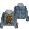 The Lord of the Rings Hooded Denim Jacket LDN1142