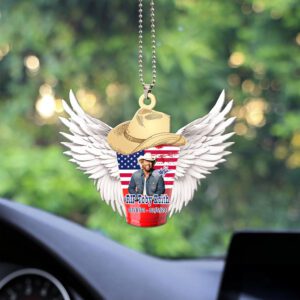 Toby Keith Custom Shape 2-sided Acrylic Car Ornament GOM1369